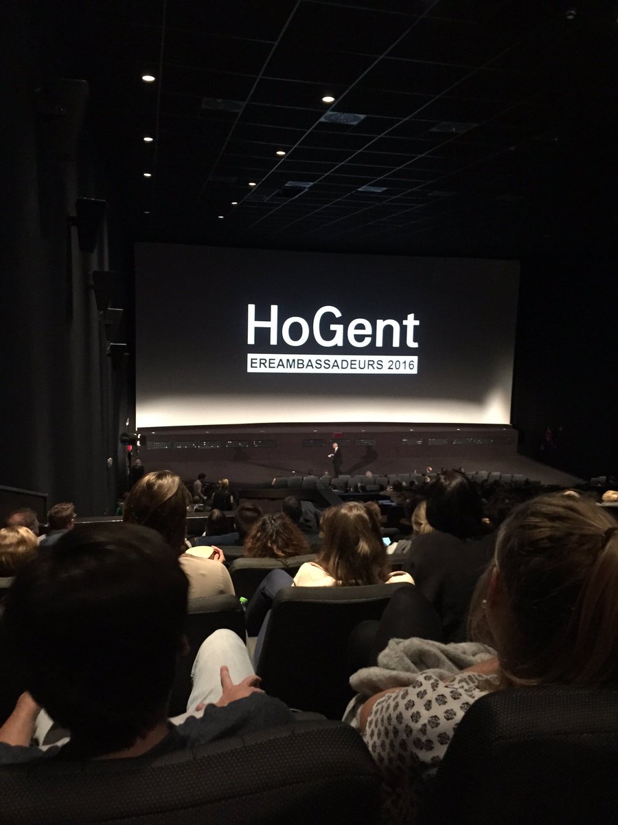 KatrienMeert's tweet photo. #alumni@themovies #hogent #lecielflamand https://t.co/a8WXgYu55l