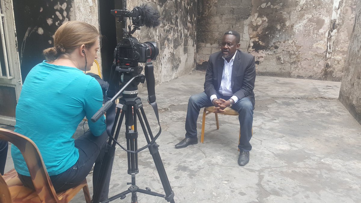 Les émeute du 19 septembre FRANCK  diongo  explique  sur la VOIX DE L'AMÉRIQUE