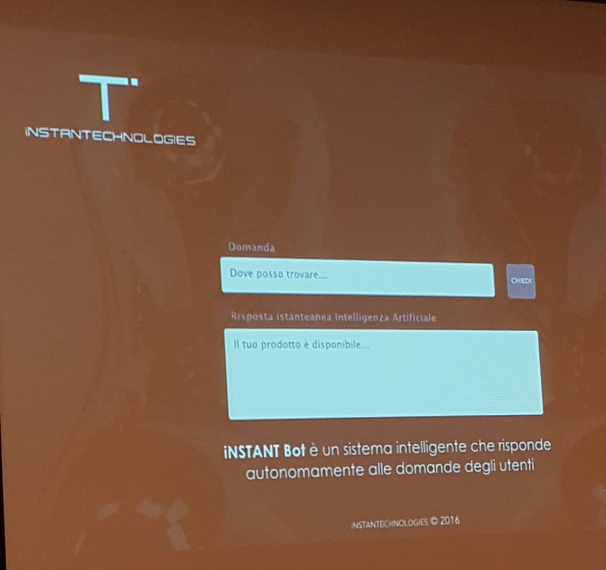 dbladani's tweet photo. Sostituire le #faq coi #bot... non s'ammala e risponde sempre😊 @Drinkout @growtheplanet https://t.co/ILHxP8dVCJ