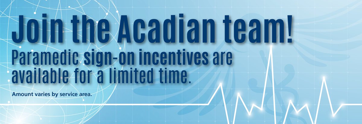 We're #hiring Paramedics in Texas &amp; Louisiana. Sign-on incentives up to $15,000 available! bit.ly/2dNIoVm #Jobs #EMT #Houston
