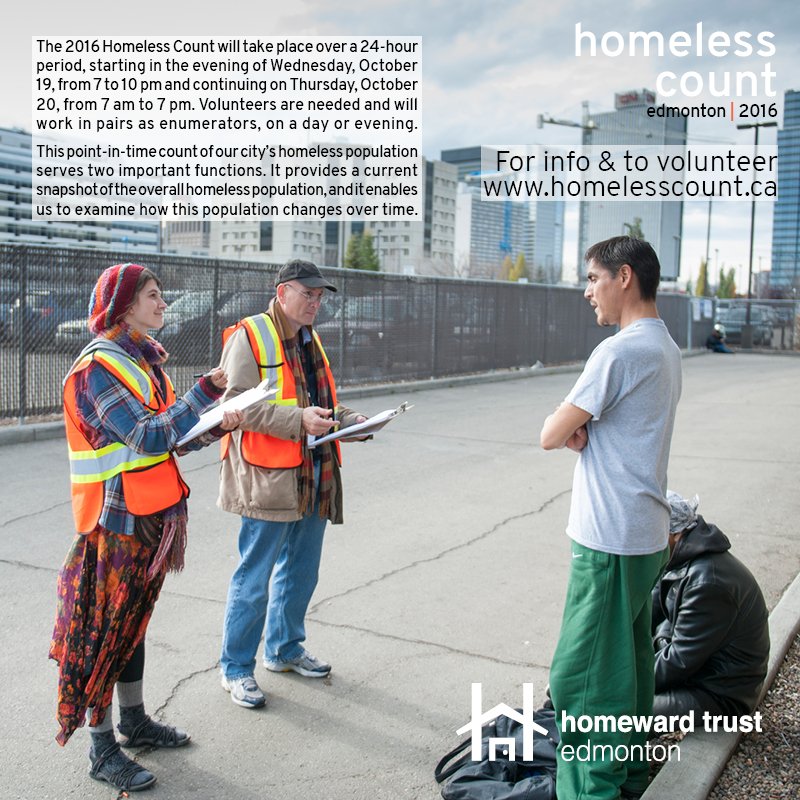 HomewardTrust's tweet photo. Hey #yeg - we REALLY need your help! We need volunteers for #homelesscountyeg day shifts Thursday Oct 20. register: https://t.co/ko7PFNR9i8 https://t.co/Myy3JXtkBk
