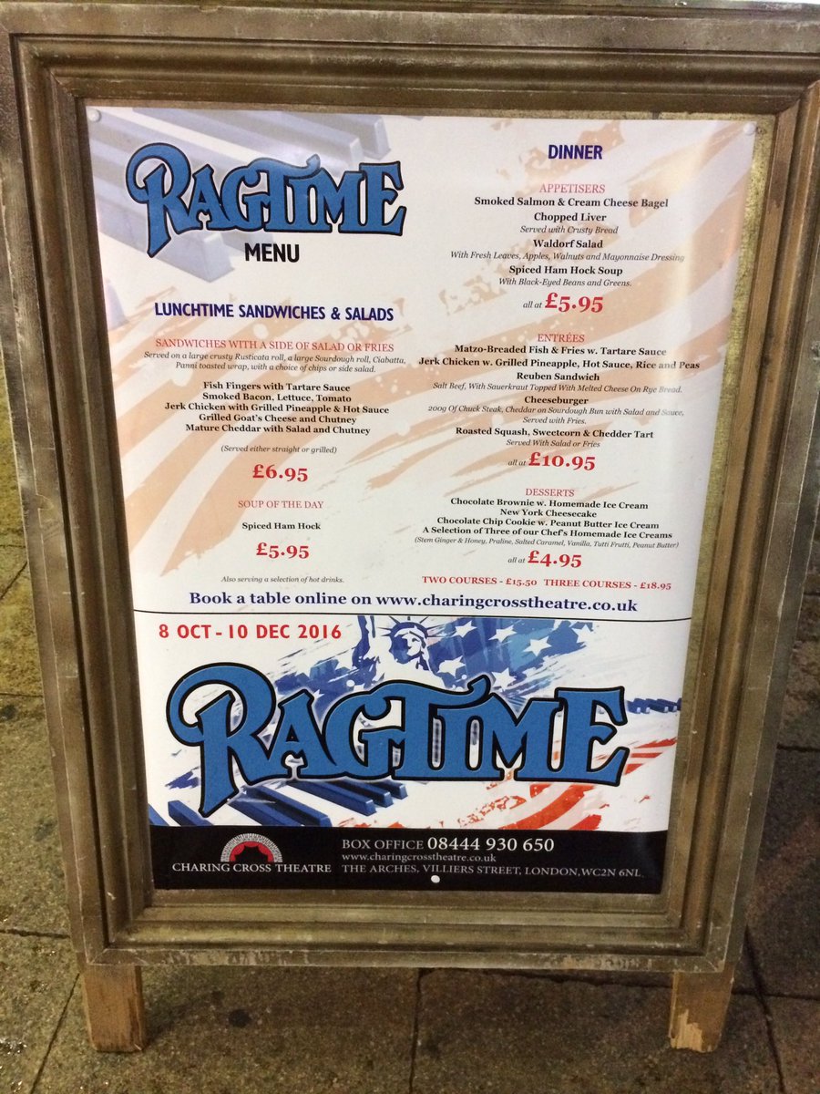 Ragtime Takeover From Stagefaves On Twitter