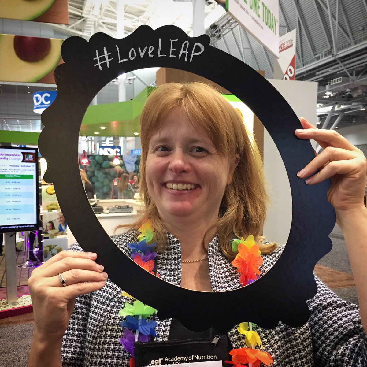 LEAPMRT's tweet image. When you #loveleap you're smiling ear to ear 😄 Looks like @leaptowellness is showcasing some symptoms 😉 #FNCE