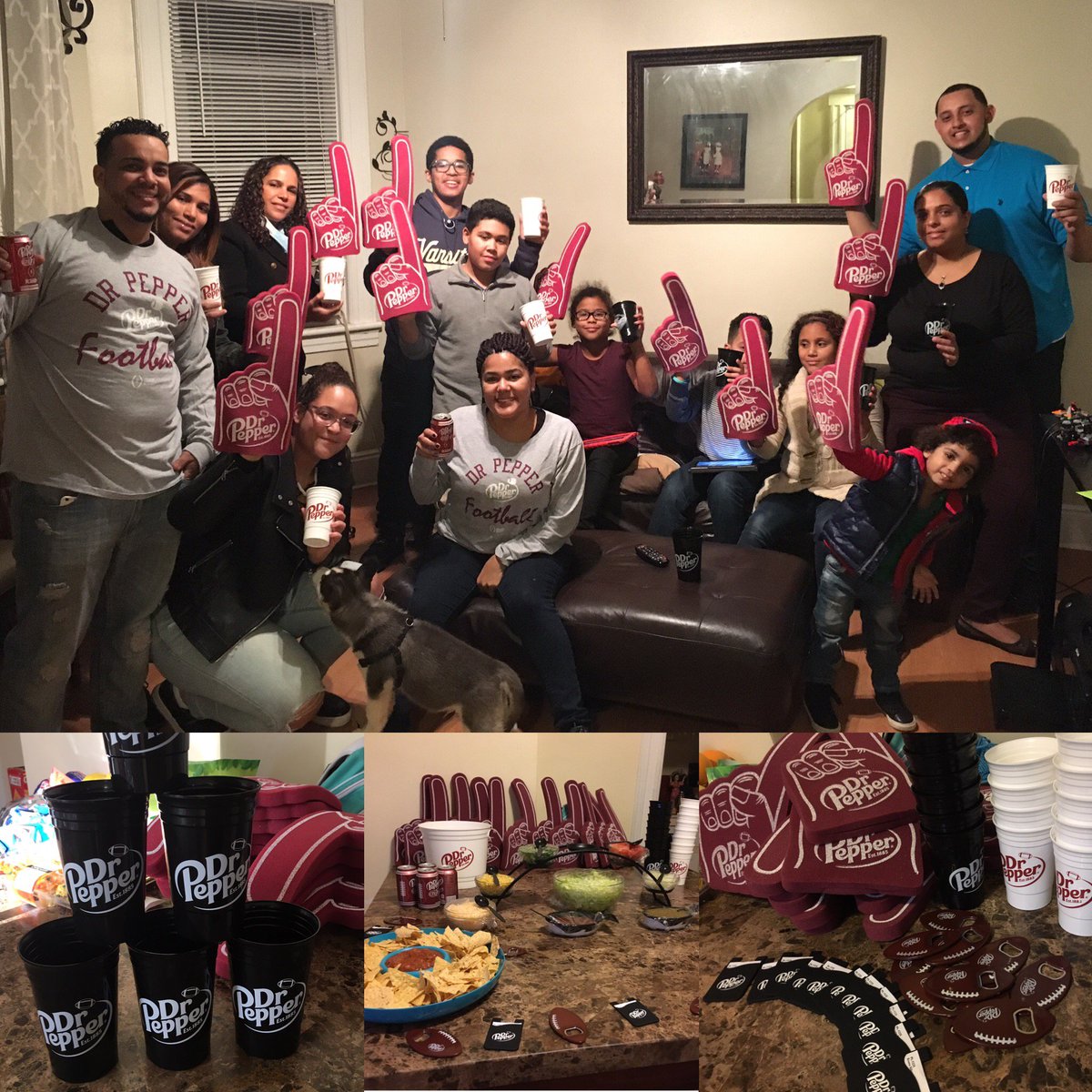 RippleStreetFun's tweet photo. This past weekend was #DrPepperTargetParty time &amp; member Teresa from Clifton, NJ hosted her party like an MVP! Who else attended one? https://t.co/kNf11NqYdQ