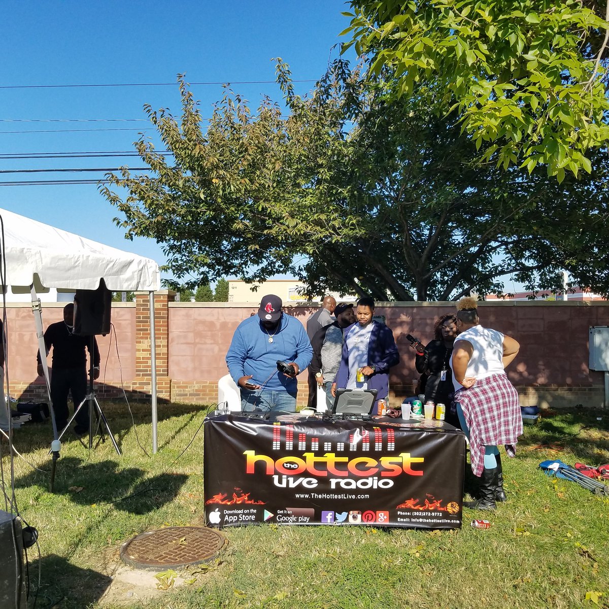 thehottestlive's tweet image. The Hottest Live Radio celebrating DSU homecoming . #dsucircle #dsuhomecoming