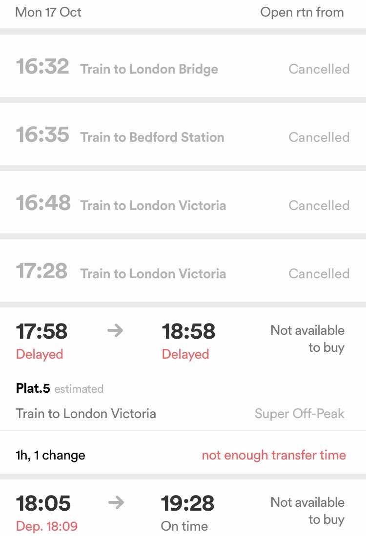 Cheeky unofficial strike to warm up for the main strike the rest of the week. Standard. <a href="/SouthernRailUK/">Southern</a> #southernfail #southernrail