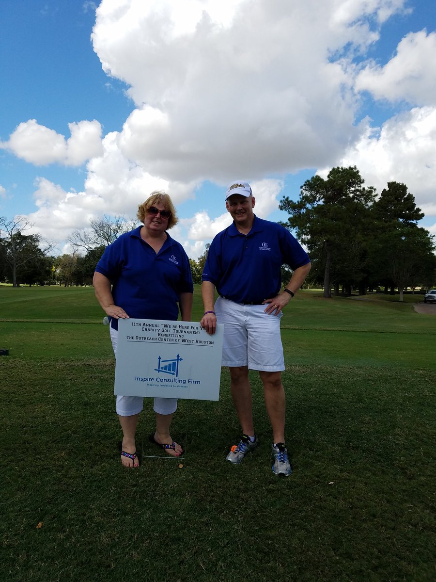 InspireFirm's tweet photo. @InspireFirm is a proud sponsor of hole no. 1 at this year's Outreach Center of West Houston annual golf tournament. #golf #volunteerism https://t.co/U0lQcRKRBq