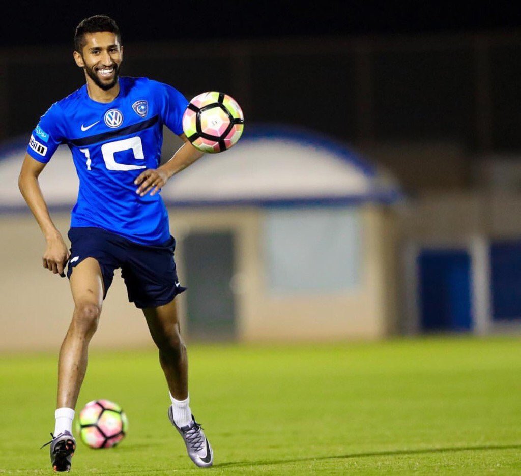 hilalstuff's tweet photo. سلمان الفرج في تمرين اليوم 💙 https://t.co/WYRQhkKtTd