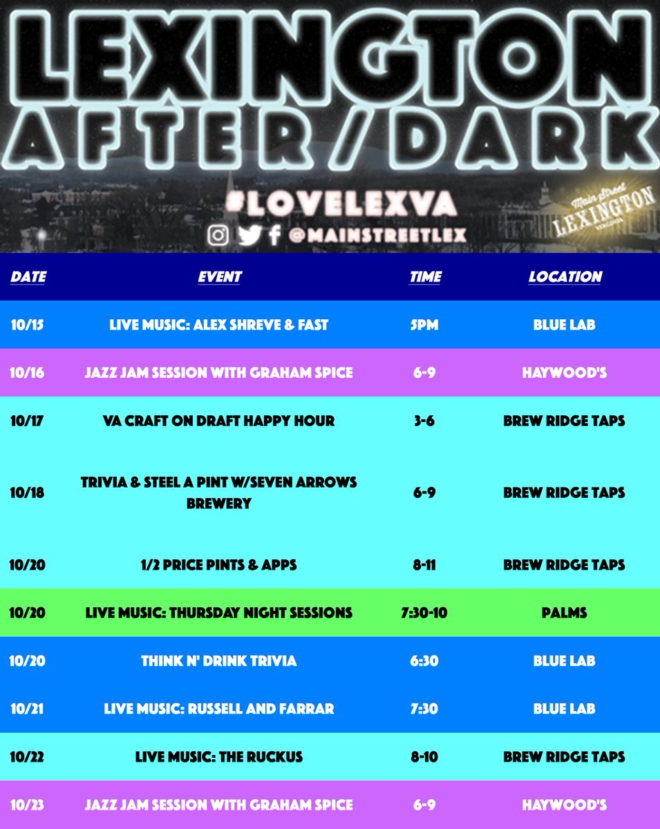 Another week of reasons to #LoveLexVa!