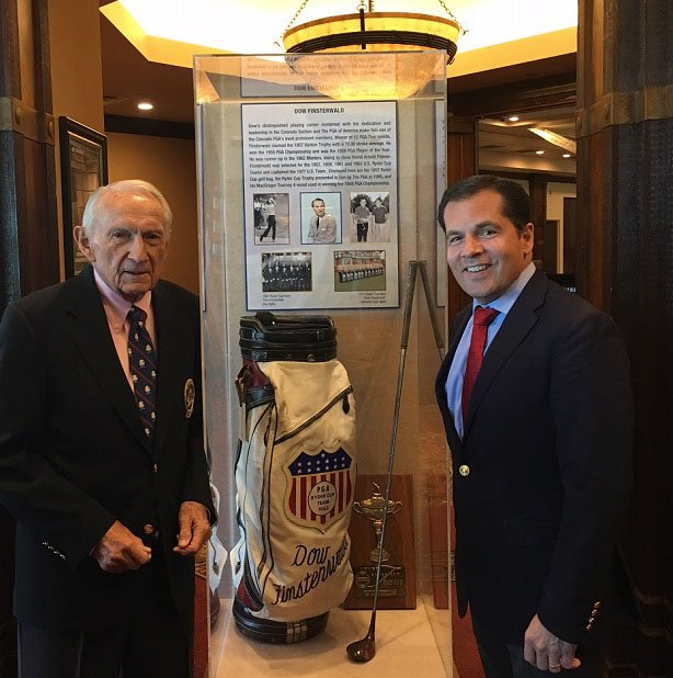 It was great to be with Ryder Cup Captain ('77) Dow Finsterwald at the Colorado Fall Membership Meeting!