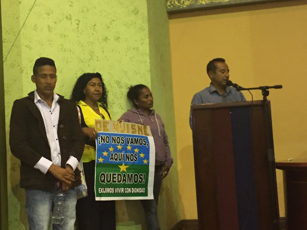 MWRO's tweet photo. Isla of Muisne, Ecuador ppl lost thousands acres of farms & forests to big agric & tourism worsend by 7.8 earthqke, 35% hms ruind #ITE2016 https://t.co/WEcAKaSN96