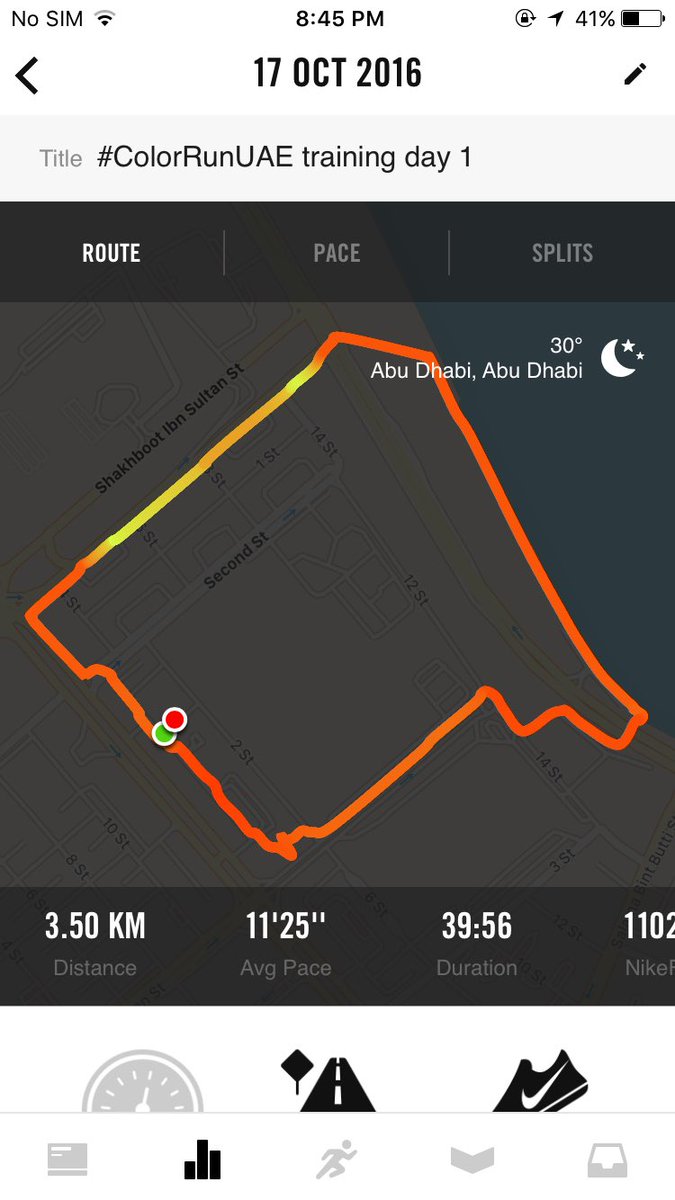 jkmnoelle's tweet image. Tonight's #training #running 
A month to go before #TheColorRunUAE #Happiest5k #ActiveLifebyDaman