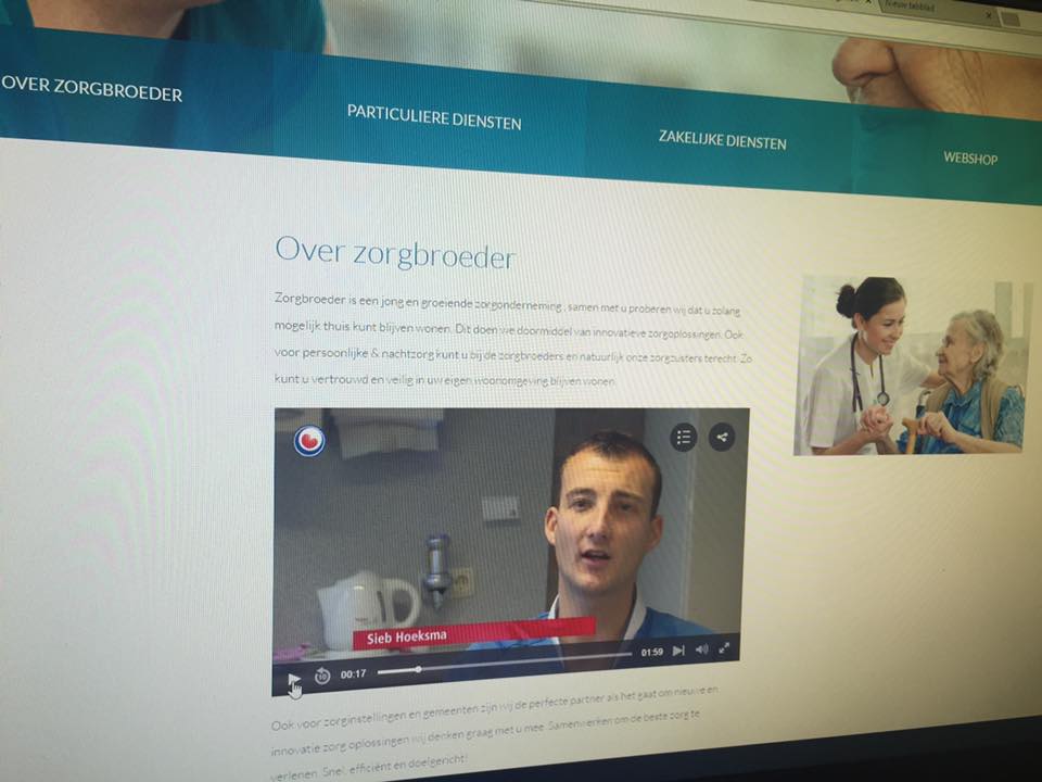 zorgbroeder's tweet photo. Druk bezig om de website aan te passen. Keurmerken zullen aan de website worden toegevoegd evenals het filmpje van @OmropFryslan #thuiszorg https://t.co/VIwUl39Uzb
