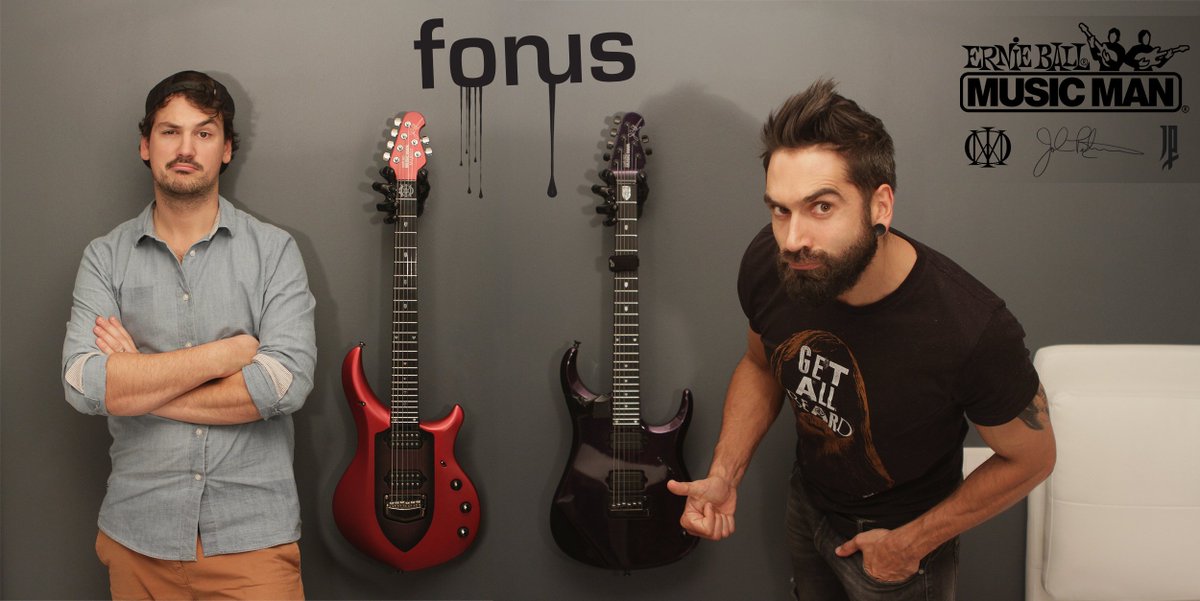 New FORUS endorsement! Ernie Ball/Music Man have listened to some demos from our upcoming EP and they’ve sent us a contract;) ✊🏼