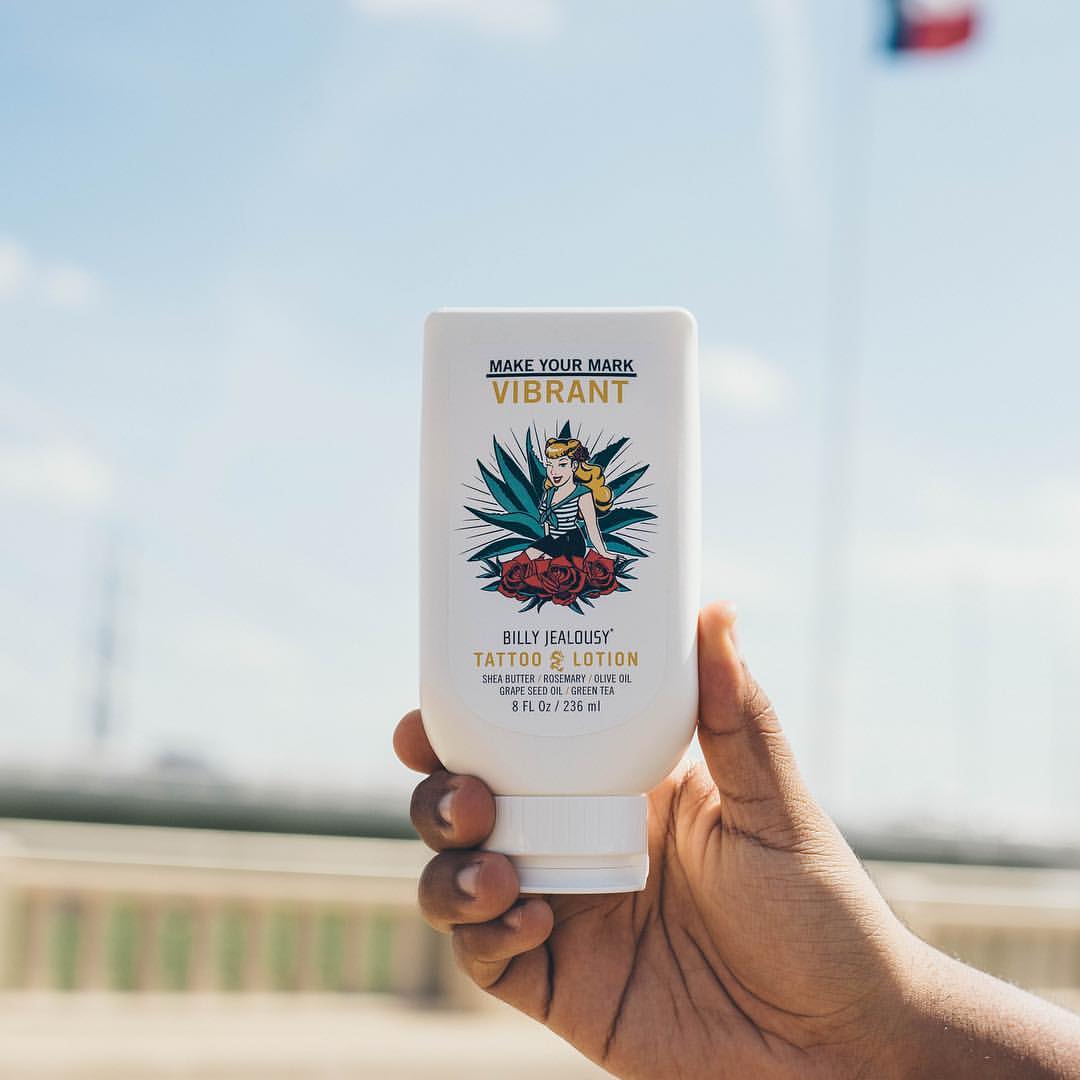 BillyJealousy's tweet photo. Make Your Mark Vibrant 🔆 #BillyJealousy #TattooLotion #tattoos #ink #inklife https://t.co/fnfM0qCxBv