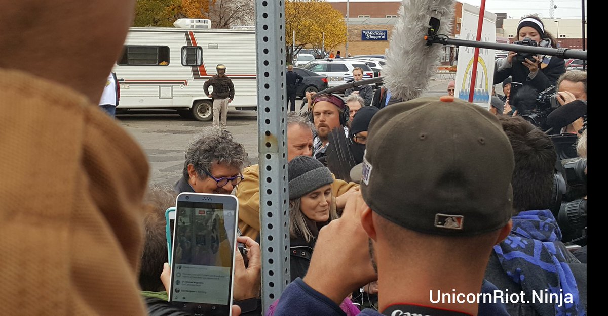 BREAKING: Criminal charges against Amy Goodman were dismissed today, based on no probable cause. #NoDAPL
