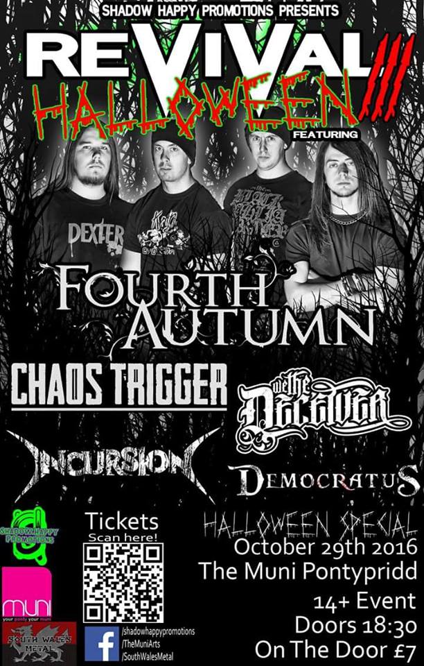 TheGreenRooms's tweet image. The @TheMuniArts @ShadowHappy on October 29th, wicked bands, enough said, for tickets and stuff see link:
facebook.com/events/8686360…