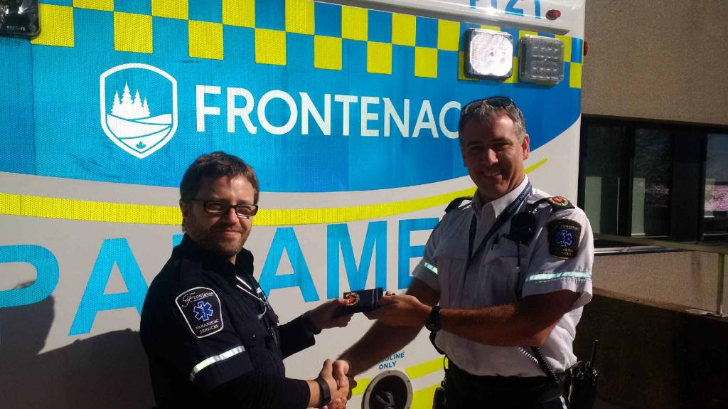 Congratulations Derek MacGillivary! One of our three new Advanced Care Paramedics (ACP)