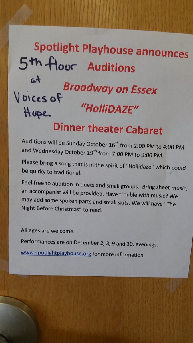 Are you ready for Wednesday 's HolliDAZE auditions?