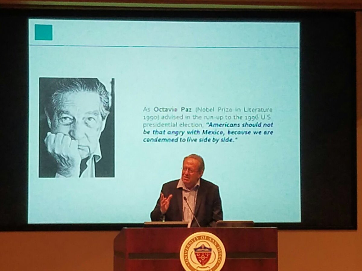 XBorderAmb's tweet photo. Restarting a serious conversation about the #Border and #immigration @GustavoMohar @UofSanDiego #CrossBorderConversations @ConsulMexSdi 🇲🇽🇺🇸 https://t.co/jiOY5y2ayl