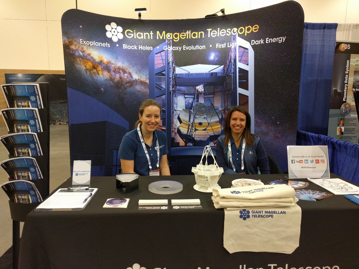 giantmagellan's tweet photo. We're at #DPS48! Stop by our booth to learn more about the #GMTelescope. https://t.co/calizCqTzw