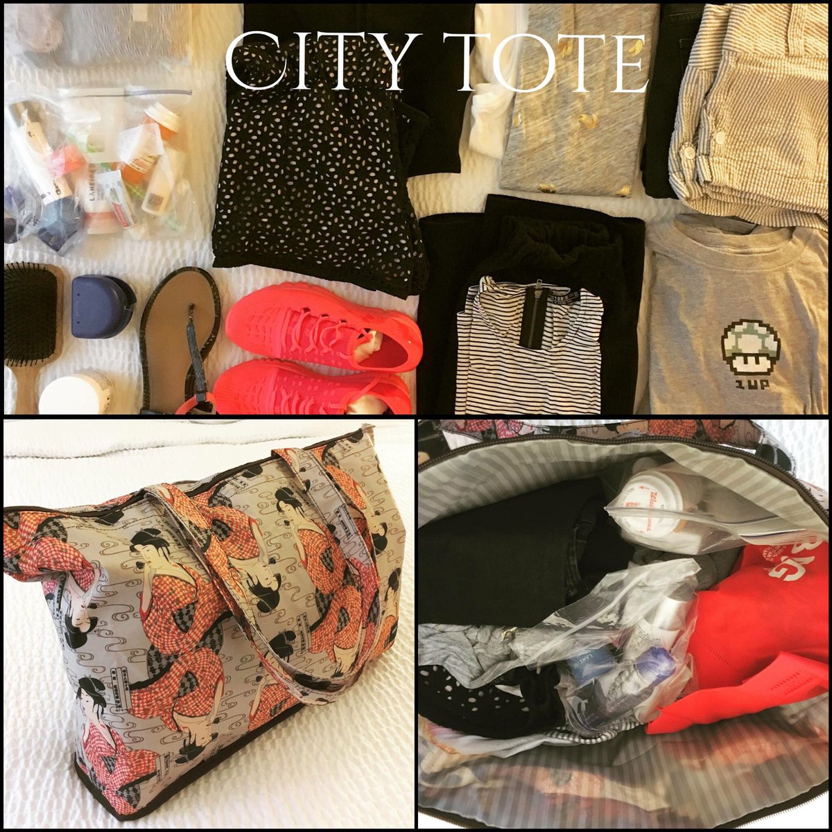 zurokio_oikoruz's tweet image. Look how much can fit into Zurokio's City Tote bag
#foldablebags from #tokyo #practicalbag and #stylishbag for #travel #trips