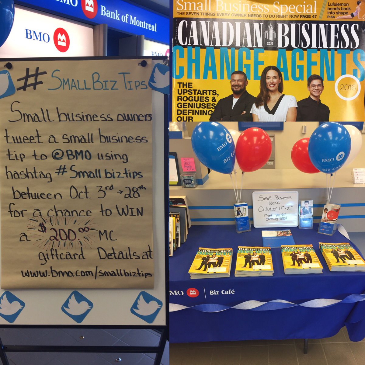 maggiejbroad's tweet photo. #SmallBusinessWeek at #nassis @BMO @AaronNaccarato @jessica_erb_ @stephaniebmo @Lynda1Taylor @KW_McCarthy @CarlaWard_ https://t.co/ah9OZfB5Py