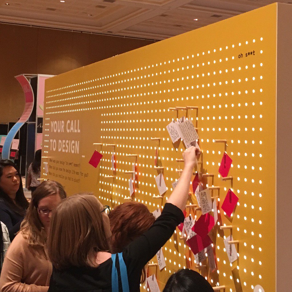 PTCUS_Company's tweet image. #thejourneyisreal #AIGAdesignconf #yourcalltodesign #ptccreative #creativegroup