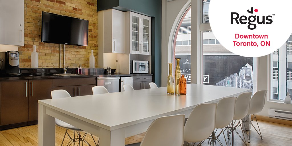 RegusCanada's tweet photo. Are you an #entrepreneur or #smallbiz owner? Work from this DT Toronto location for free during #SmallBusinessWeek: https://t.co/TGkGeI2ilx https://t.co/0JzbpX4TNP