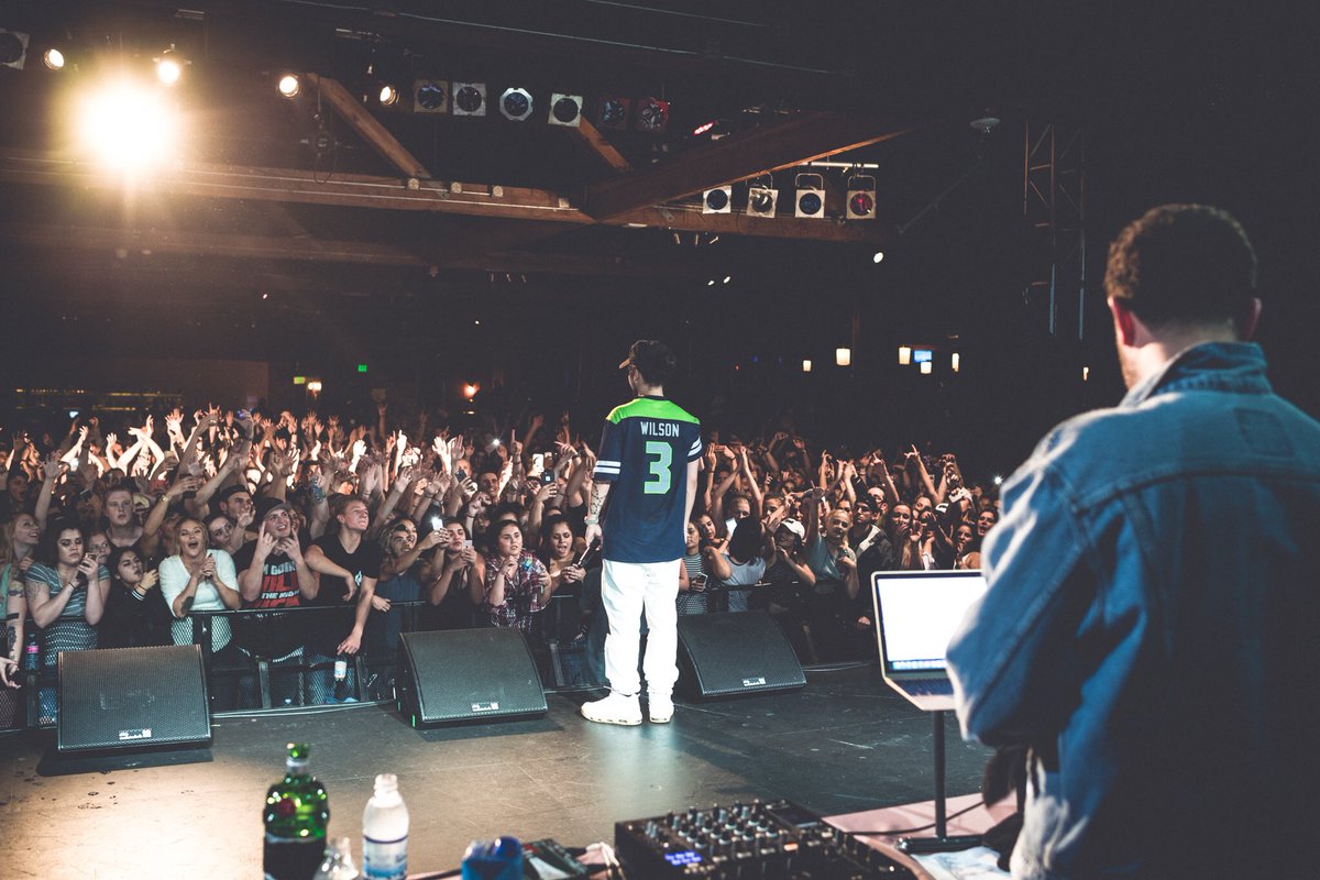 russdiemon's tweet photo. Seattle was my biggest headlining show I've ever done. No openers. 1800 people sold out. Thank you. Truly blessed. https://t.co/AFp9PnMaVh
