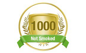 I’ve just earned this badge for my no smoking progress smokefreeapp.com