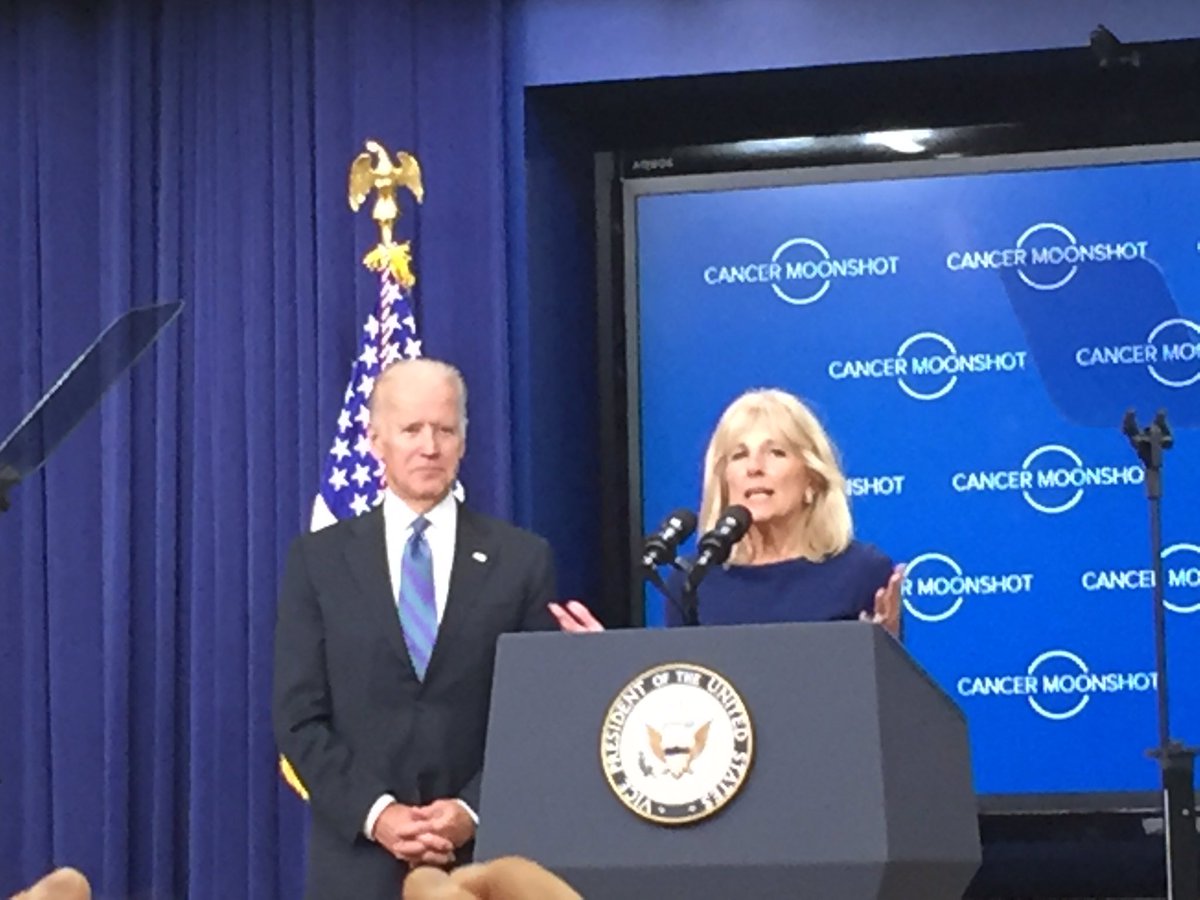 NCIDrDougLowy's tweet image. &quot;Only together can we seize the moment to defeat cancer... It&apos;s about hope, but ultimately, it&apos;s about action.&quot; --Dr. Jill Biden