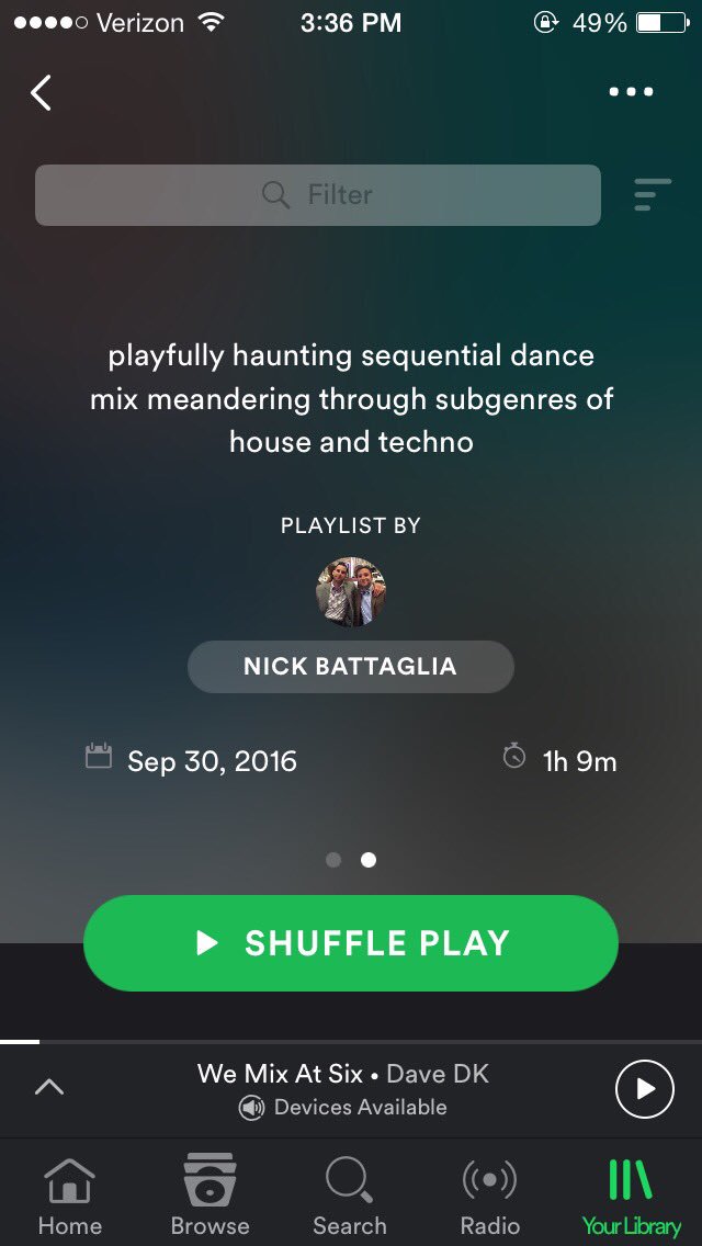 miklos_battags's tweet photo. FINALLY @Spotify is enabling users to give descriptions to their playlists i am such an elated dweeb rn https://t.co/X0JnQSY5Br