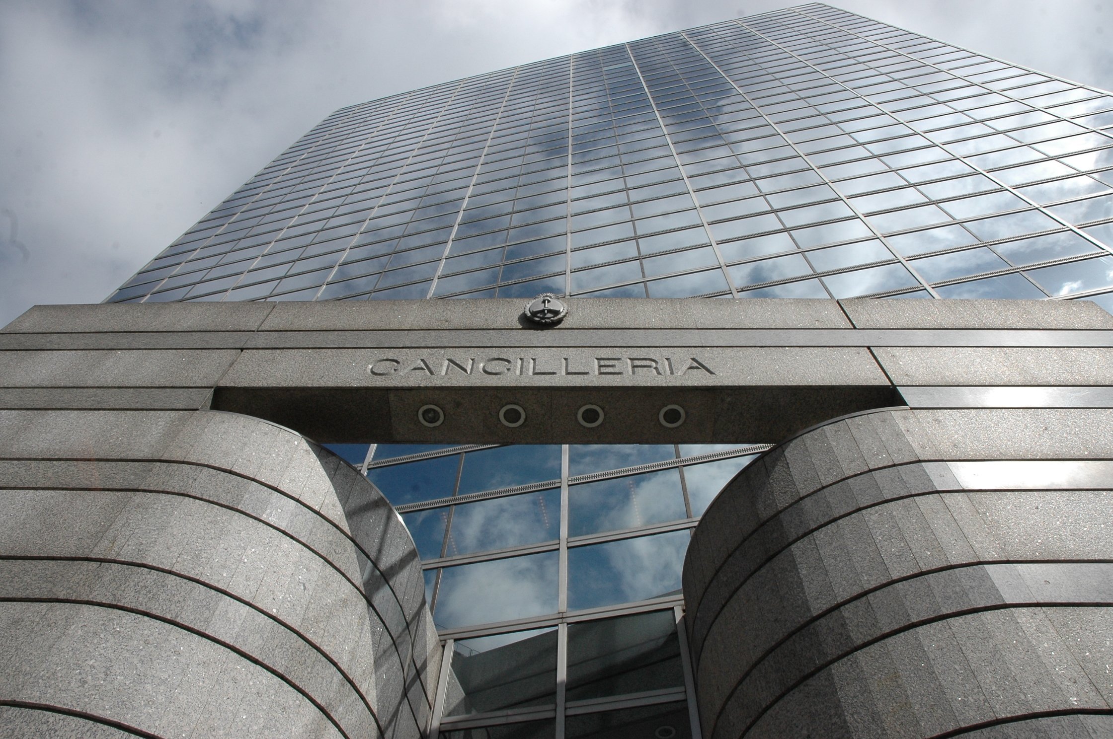 Argentine Foreign Ministry building. (Photo via Argentina MFA on X)