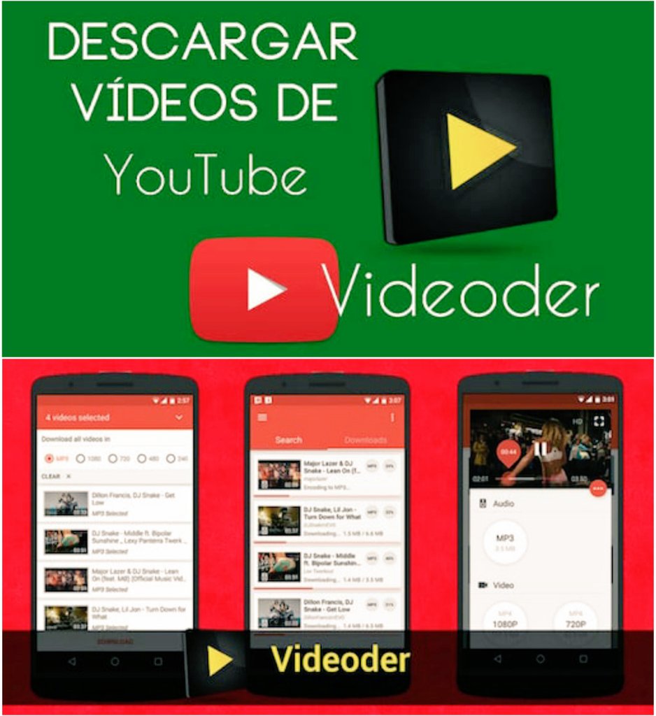 OmAl5hammari's tweet image. تطبيق #Videoder برنامج لـ #تحميل الفيديو من #يوتيوب بجميع الصيغ ، والموسيقى 📥👍
#اندرويد #جديد #تطبيقات
videoder.net
#YouTube