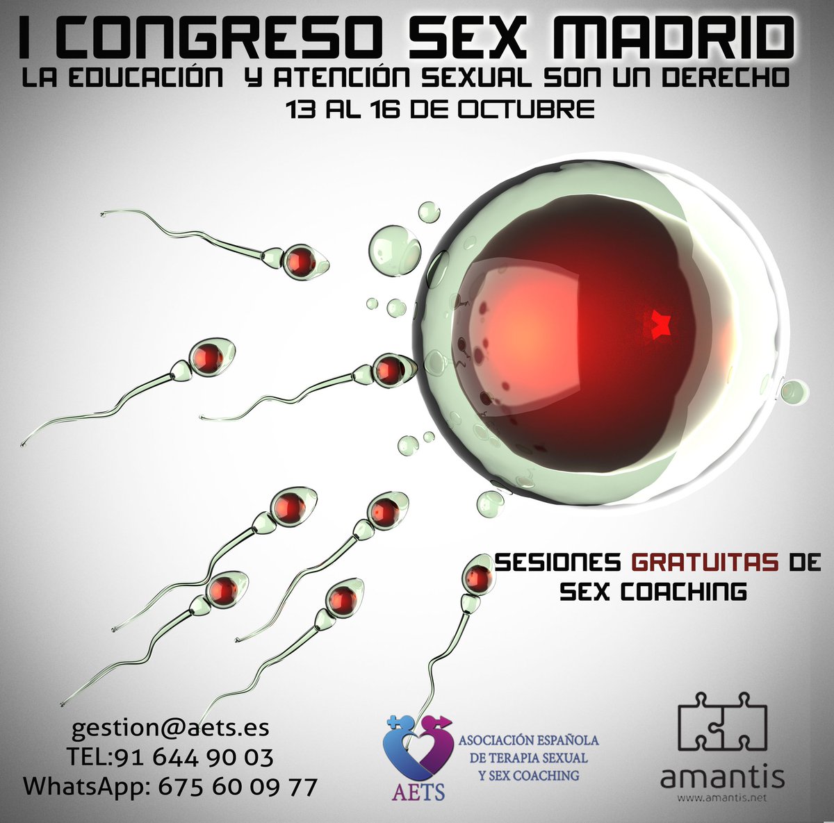 Sexualiza2's tweet photo. Allí estuvimos Congreso #SexMadrid @_AnaSierra_ @Luis__Duro #Sexualiza2
GRACIAS @AETerapiaSexual @sexoenlapiel @EmocionarteC @amantis_net https://t.co/89HdzpsYYR