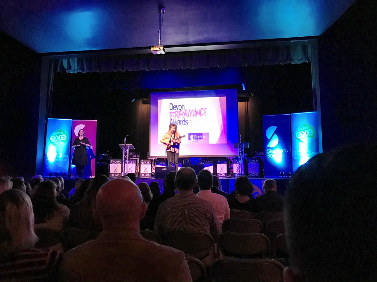 Devon_Hour's tweet photo. Bit of @LukeFriendMusic at the @RadioExeDPA tonight. Great show so far. 😊👍🏼👍🏼 #dpa2016 https://t.co/qzIFwFNmxs