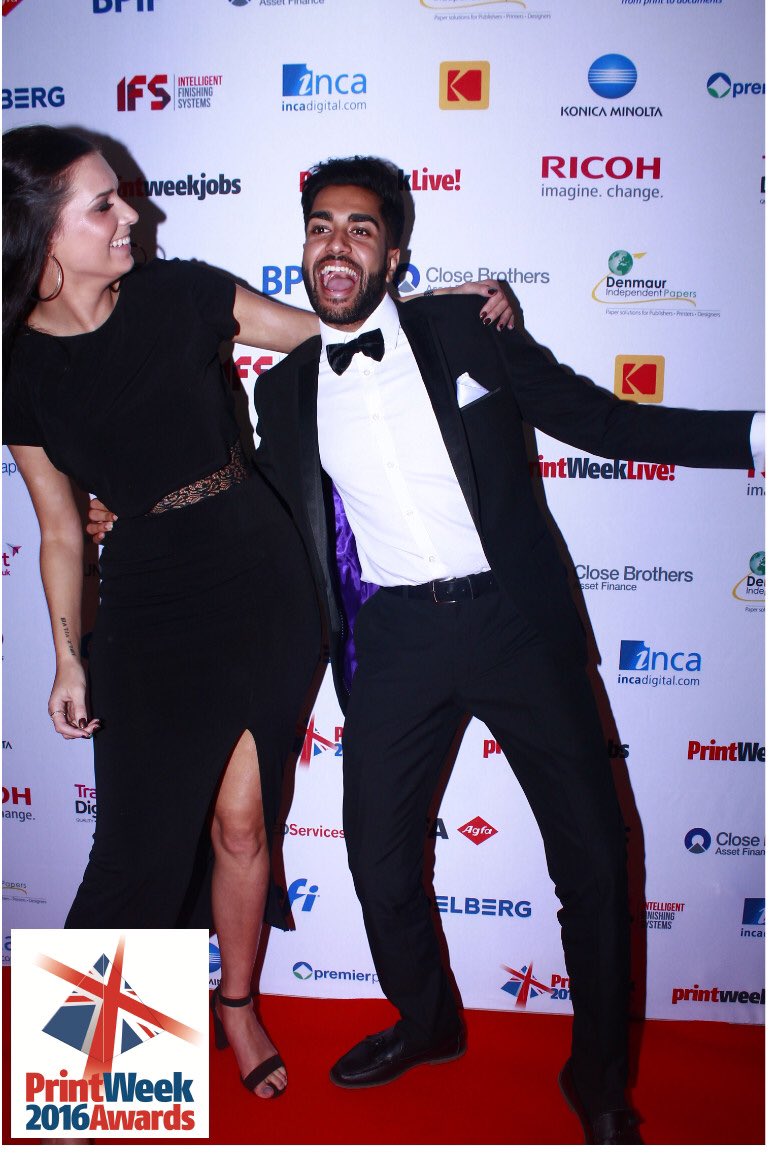 Lou_Keymer's tweet photo. Having a great time @PrintWeekAwards #printweekawards https://t.co/OomD76dTtS