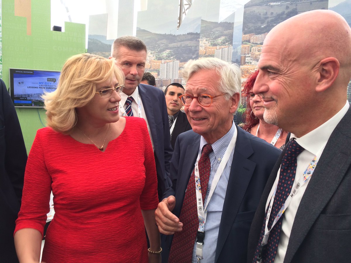 #Habitat3 #GlobalUrbanAgenda in #Quito Urbanization is a collective process of participation <a href="/WorkersEESC/">Workers' Group EESC</a> <a href="/EESC_ECO/">EESC Economy & Cohesion</a> <a href="/EESC_PRESS/">EESC PRESS</a>