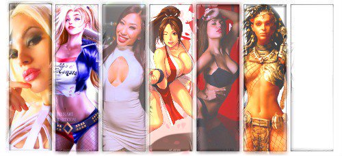 DiazGeass's tweet photo. @florbruckner #HarleyQuinn, @Laurylim #MaiShiranui, @luluube #MachikoNoguchi algunas de las luchadoras @MarioMarinho_ok #UltimateInstinct 🎮😍 https://t.co/2AlX4cEVCc
