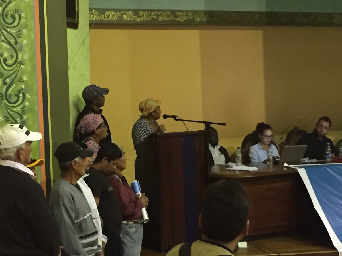 MWRO's tweet photo. In Ecuadoran province of Esmeralda, indigenous ppl tortured, mutilated & assassinated to remove them from land 4 intl wood products #ITE2016 https://t.co/lunQLOAXiO