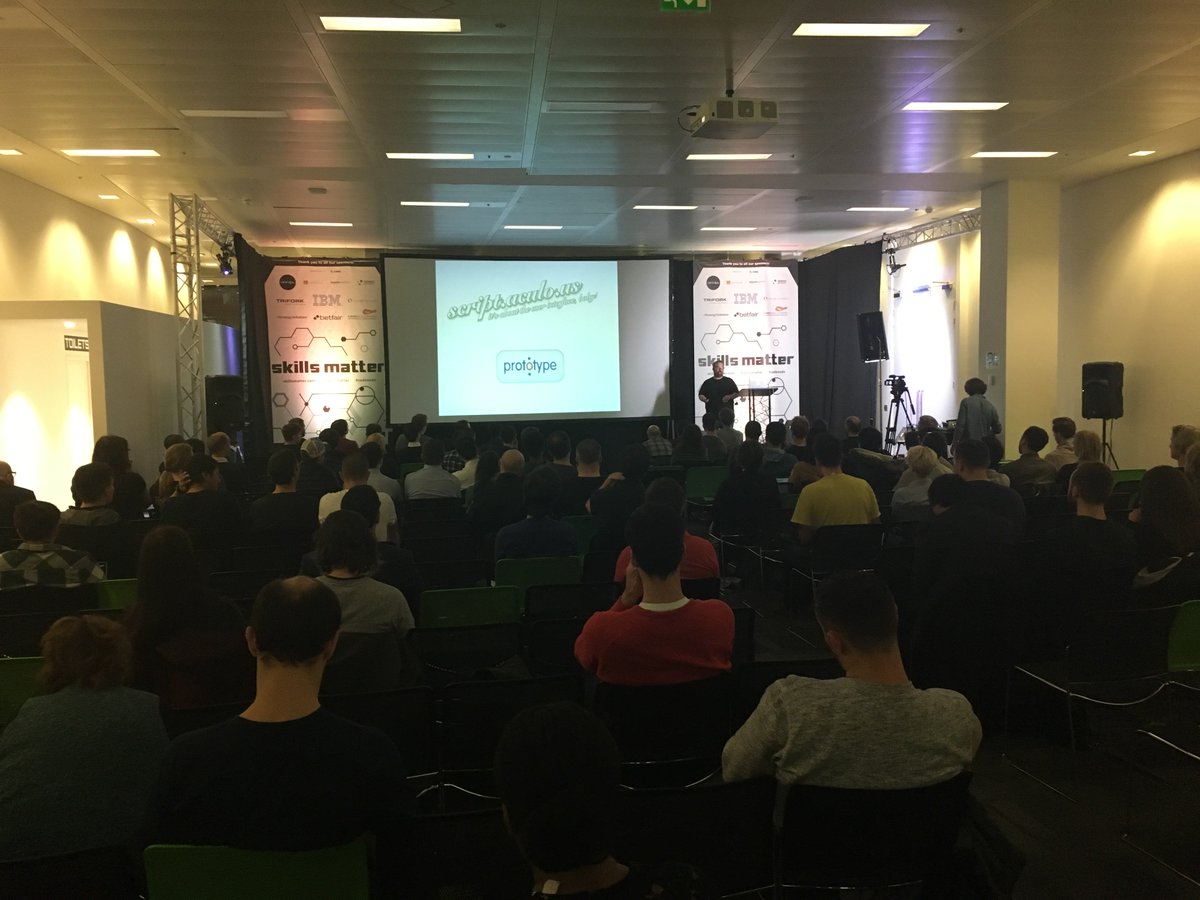 MeganKSlater's tweet image. Thank @cirpo for telling us everything we needed to know about #AsynchronousProgramming evolution at the @london_JS #meetup! #JavaScript