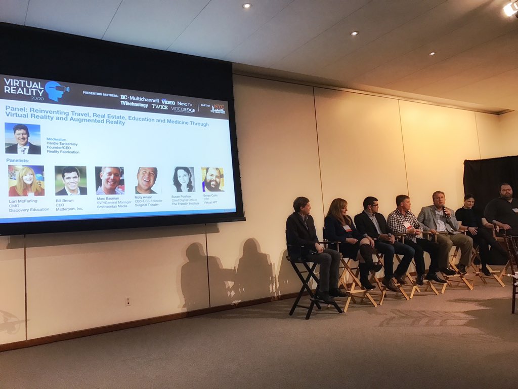 SurgicalTheater's tweet photo. Our CEO/Co-Founder,
Moty Avisar, is on the #VR2020 stage talking about how @SurgicalTheater is redefining medicine with VR &amp; AR #PrecisionVR https://t.co/k0CTFMAfmz