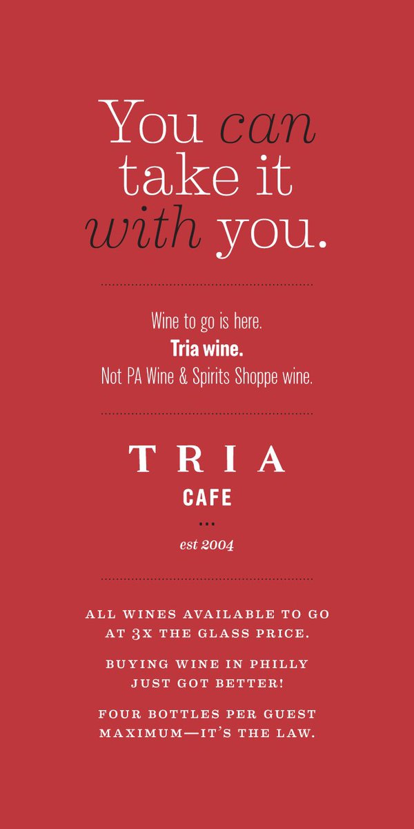TriaPhilly's tweet photo. This is a thing now 💡#winetogo #triaphilly https://t.co/yoTmrzaq8W