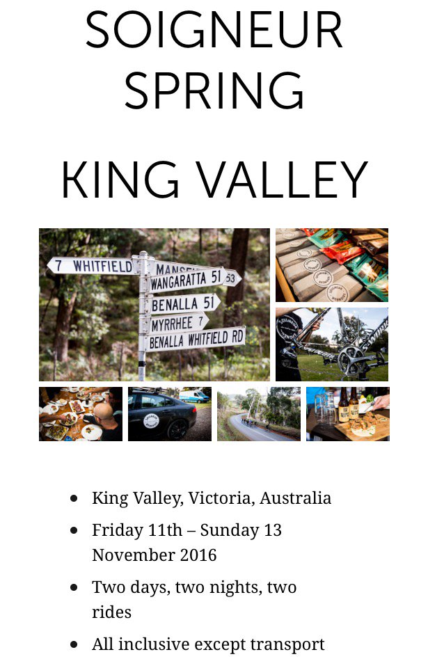 Get some kilometers under the belt and get lost with us. 

Three spots left.

Book now at soigneur.cc/soigneur-sprin…