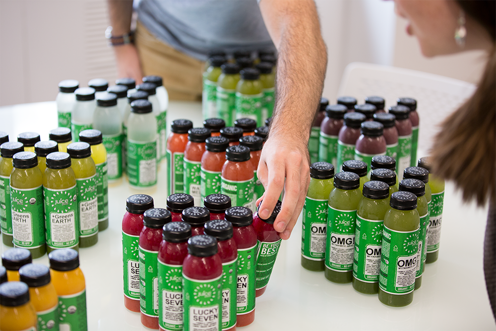#Yexters are staying well with office yoga, meditation, and pressed juice. Thanks <a href="/mindfreshco/">MINDFRESH</a> &amp; <a href="/juicepresstweet/">Juice Press</a>! #yextwellness