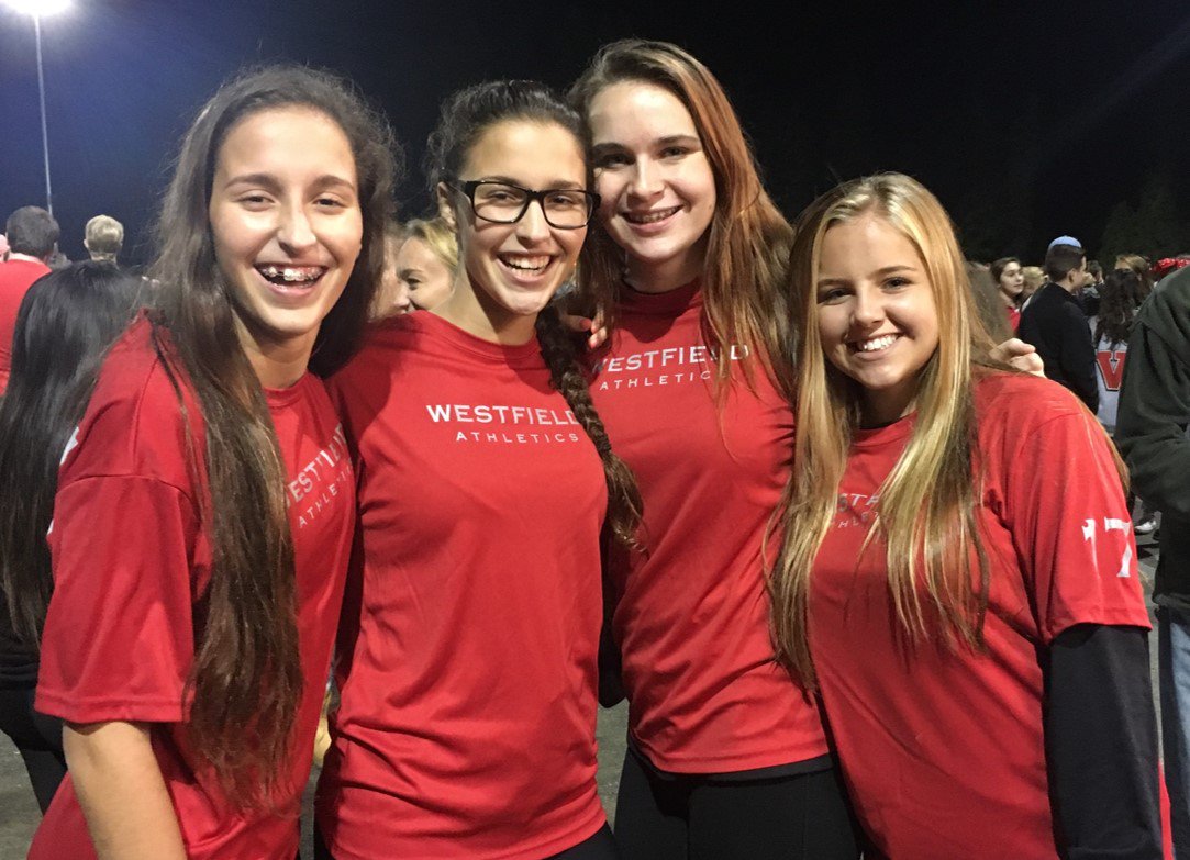 WHSBombers's tweet photo. There are three #RedGames coming up this week for Westfield Athletics! Wear your Westfield Athletics shirts &amp; cheer on your fellow Bombers!! https://t.co/7j85JF7FxW