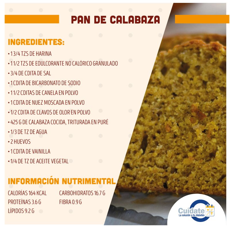 Cuidatemx's tweet photo. ¡Una deliciosa receta para este día!  #FelizLunes https://t.co/zCFBNGuzRr