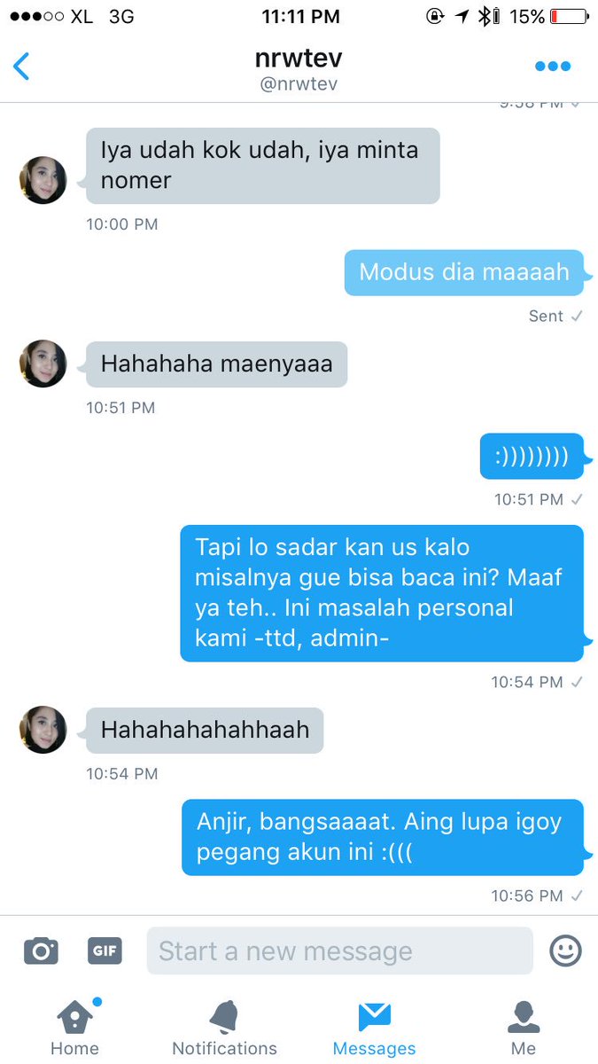 dausgonia's tweet photo. ..... aing ga bakat DM-DM-an :(( https://t.co/19iouObxtf